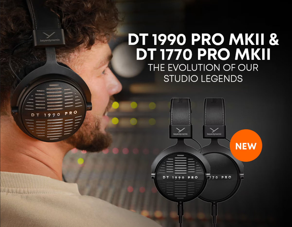 The Evolution Continues. New DT 1770 PRO MKII & DT1990 PRO MKII