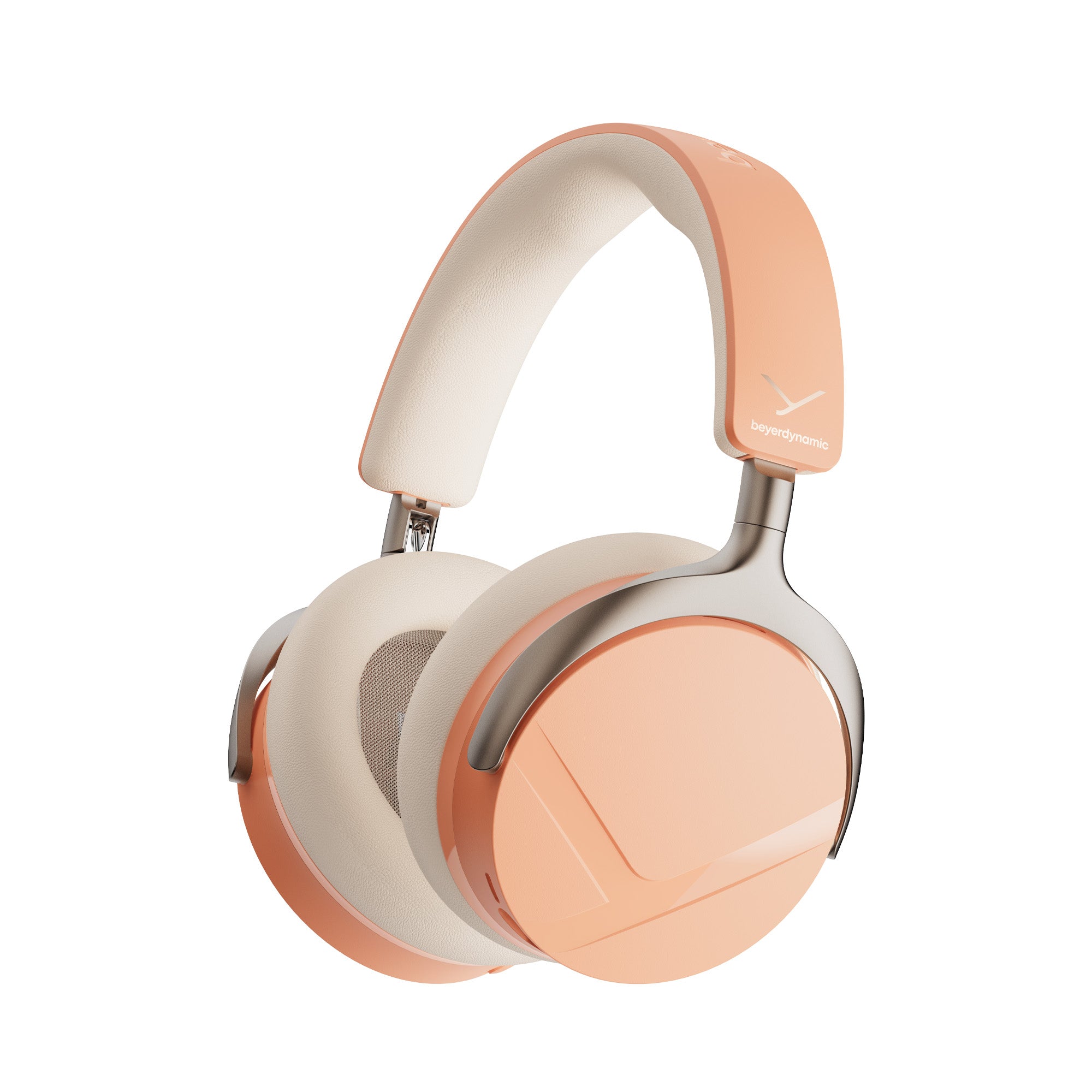AVENTHO Y Noise Cancellation Headphones. Peach