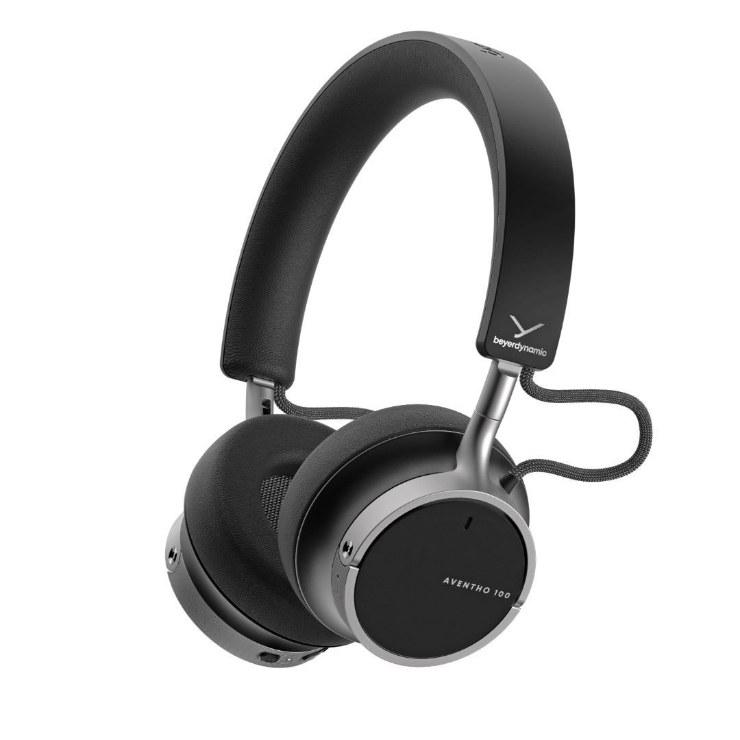 AVENTHO 100 Noise Cancellation Headphones. Black