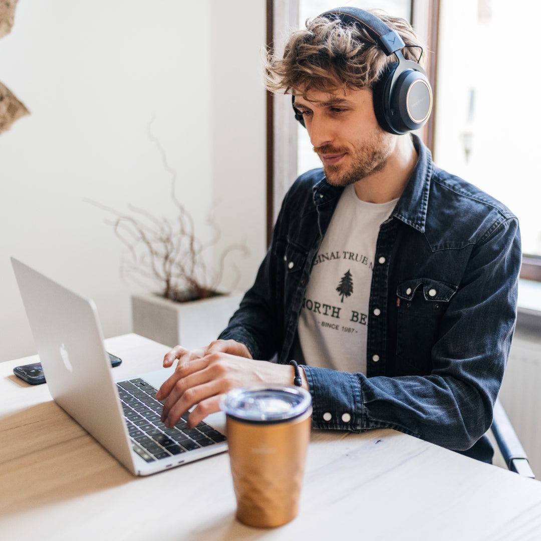 Amiron Wireless Copper - Wireless Hi-Res Audio Headphone/Headset