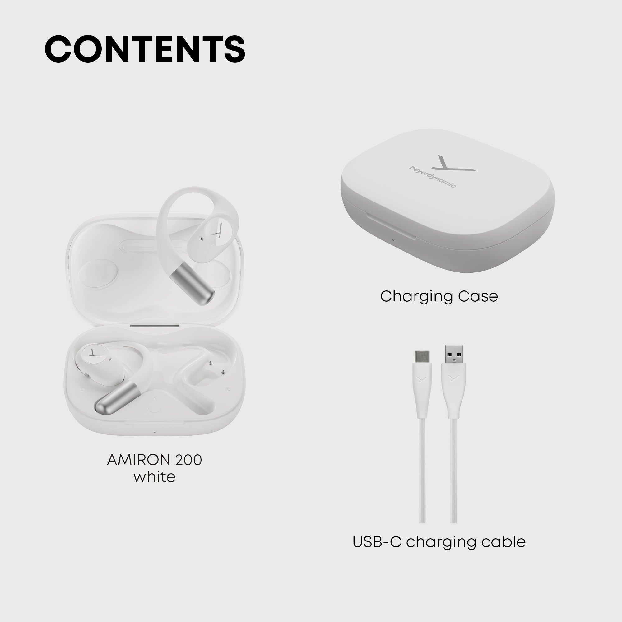 Open true wireless sports earphones