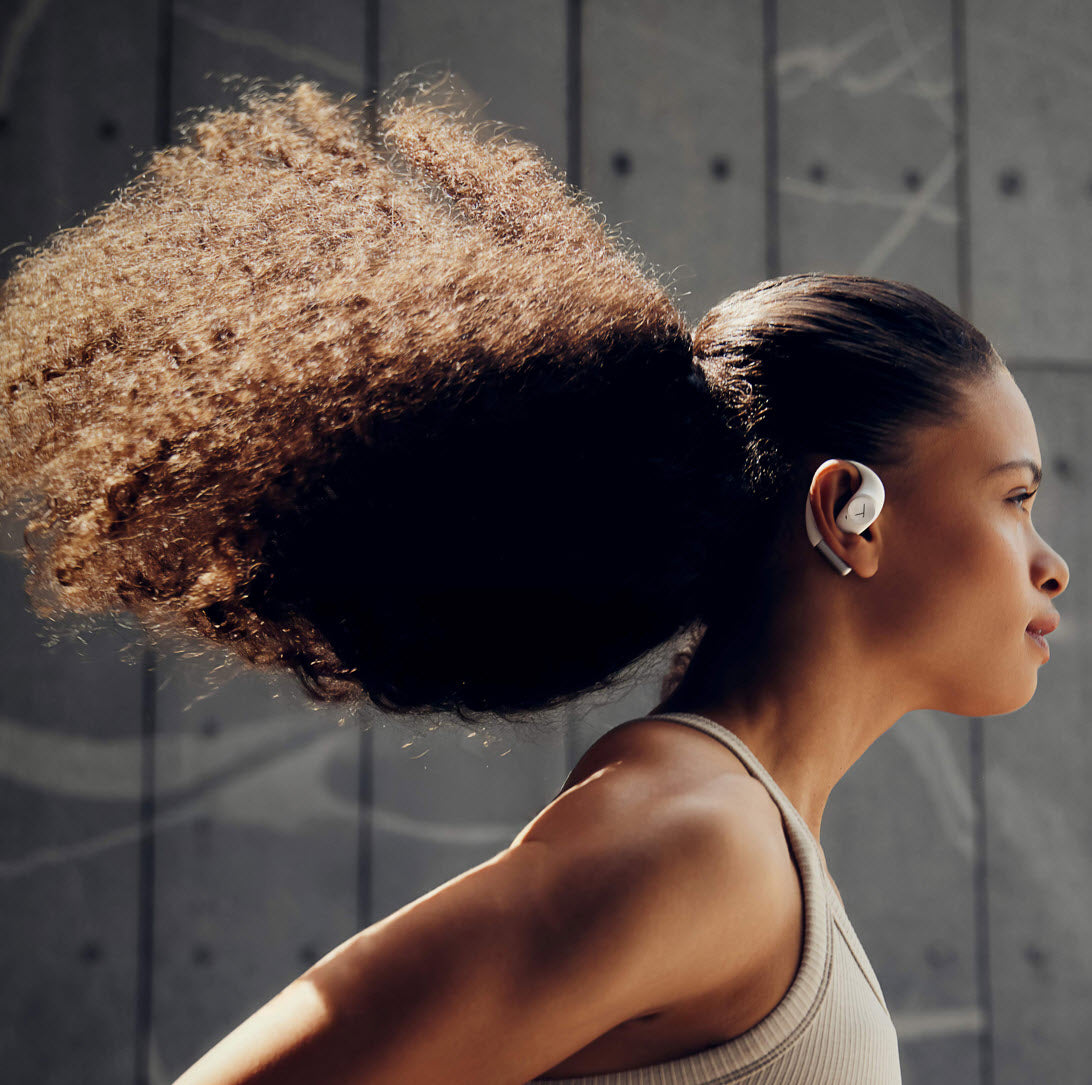Open true wireless sports earphones