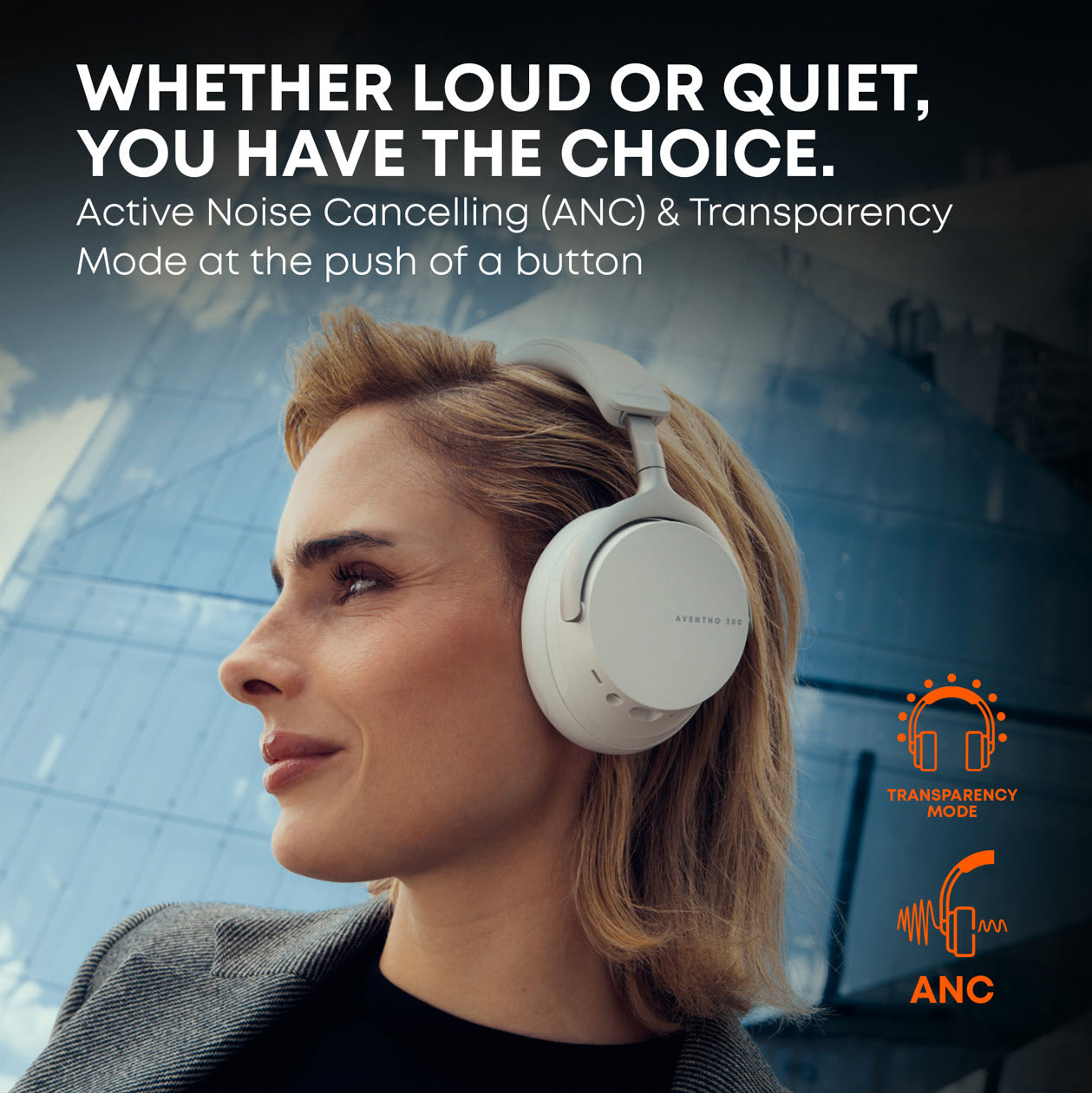 AVENTHO 200 Noise Cancellation Headphones