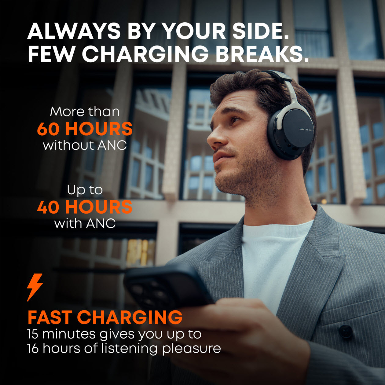 AVENTHO 200 Noise Cancellation Headphones