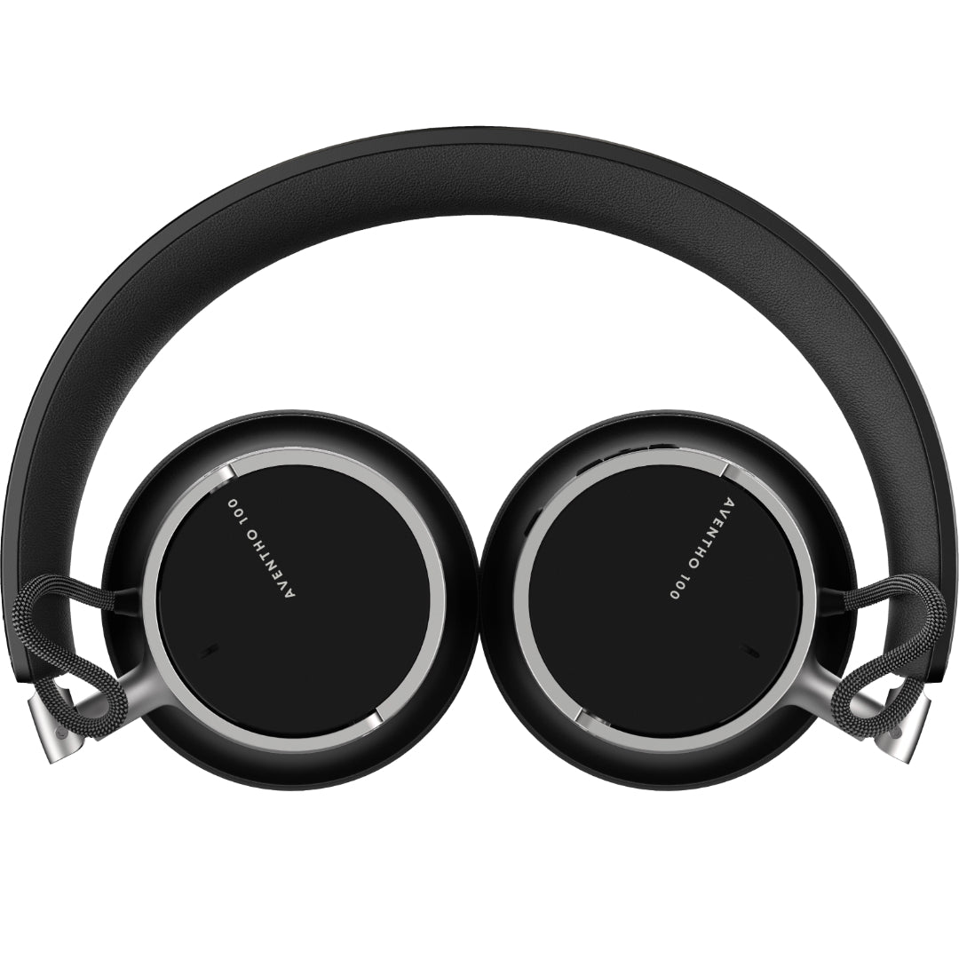 AVENTHO 100 Noise Cancellation Headphones. Black