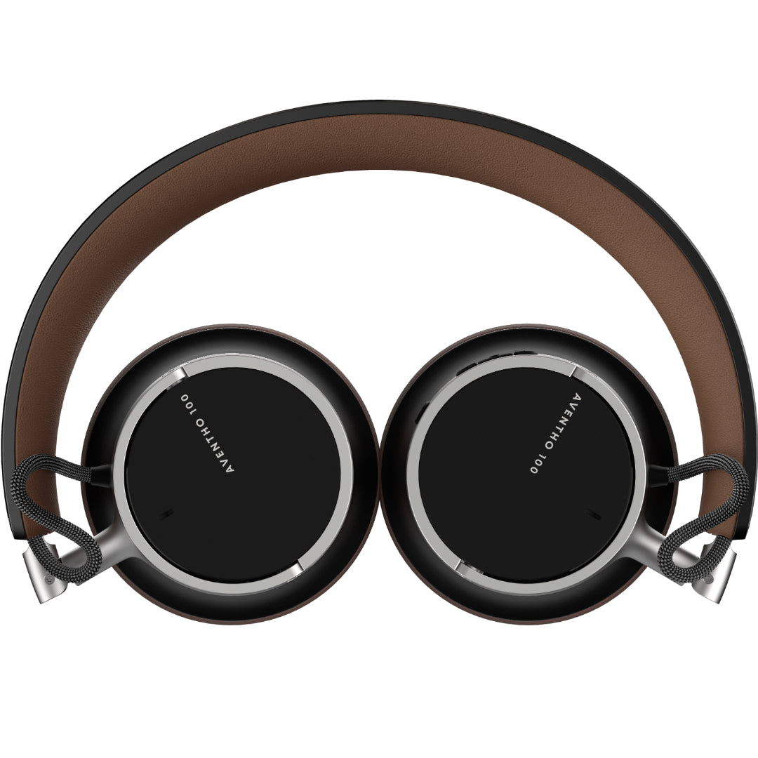 AVENTHO 100 Noise Cancellation Headphones. Brown