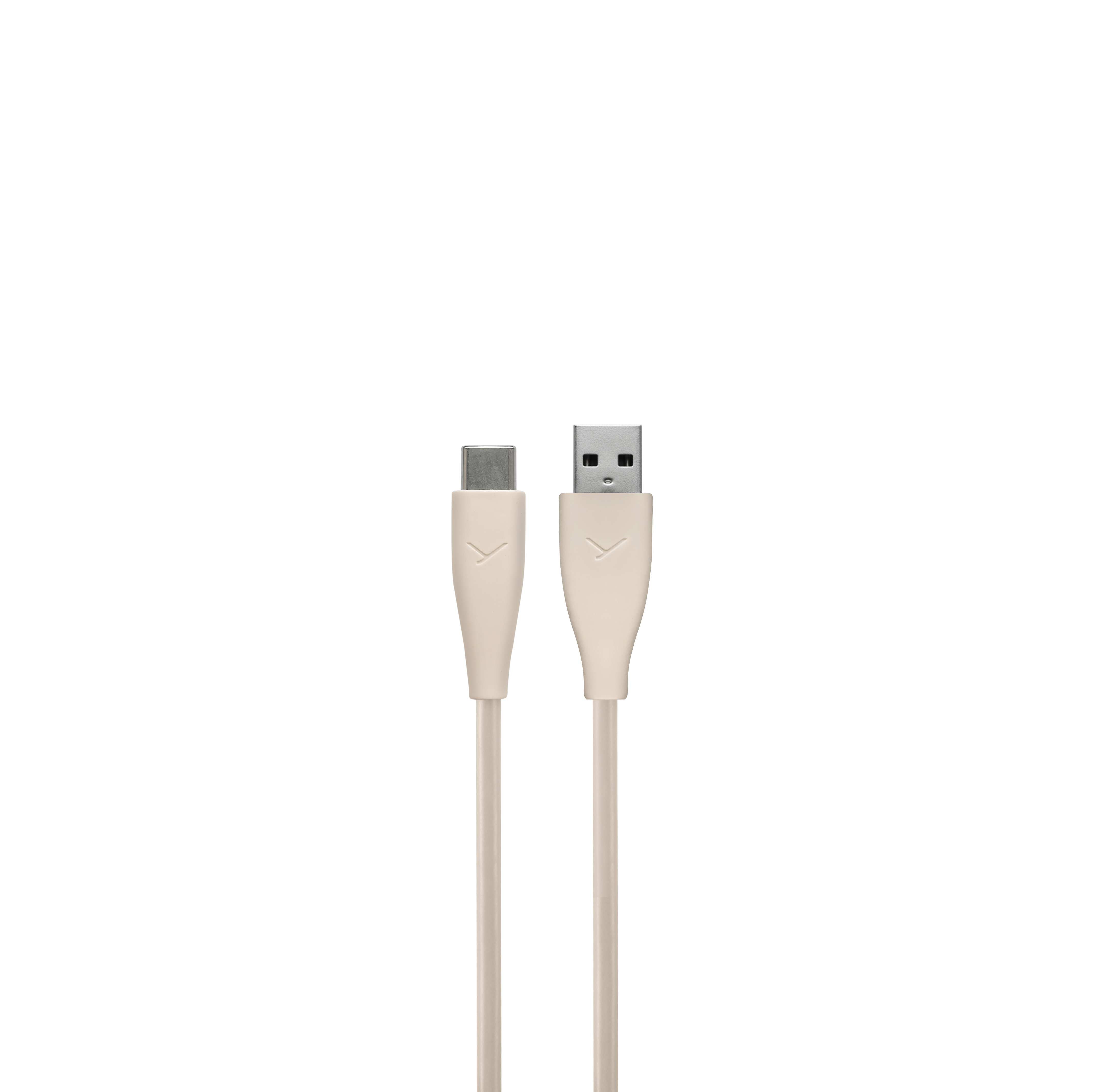 AVENTHO 100 Noise Cancellation Headphones. Cream