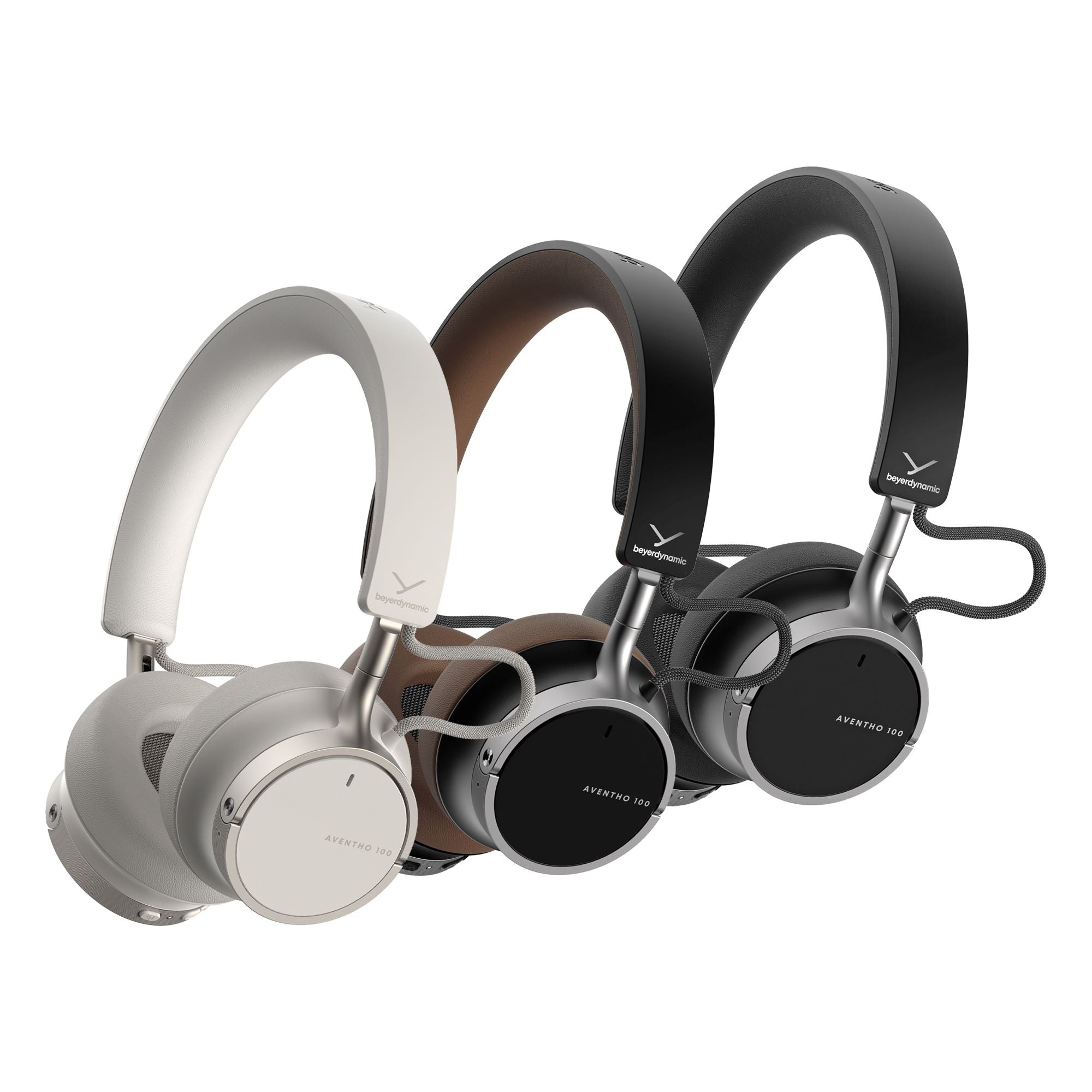 AVENTHO 100 Noise Cancellation Headphones. Brown