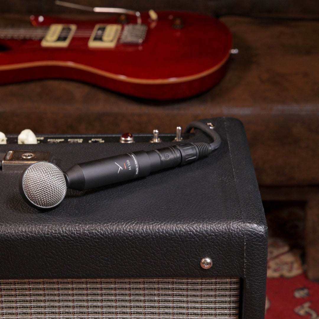 M 130 Dynamic Double-Ribbon Microphone With Figure-Of-Eight Polar Pattern