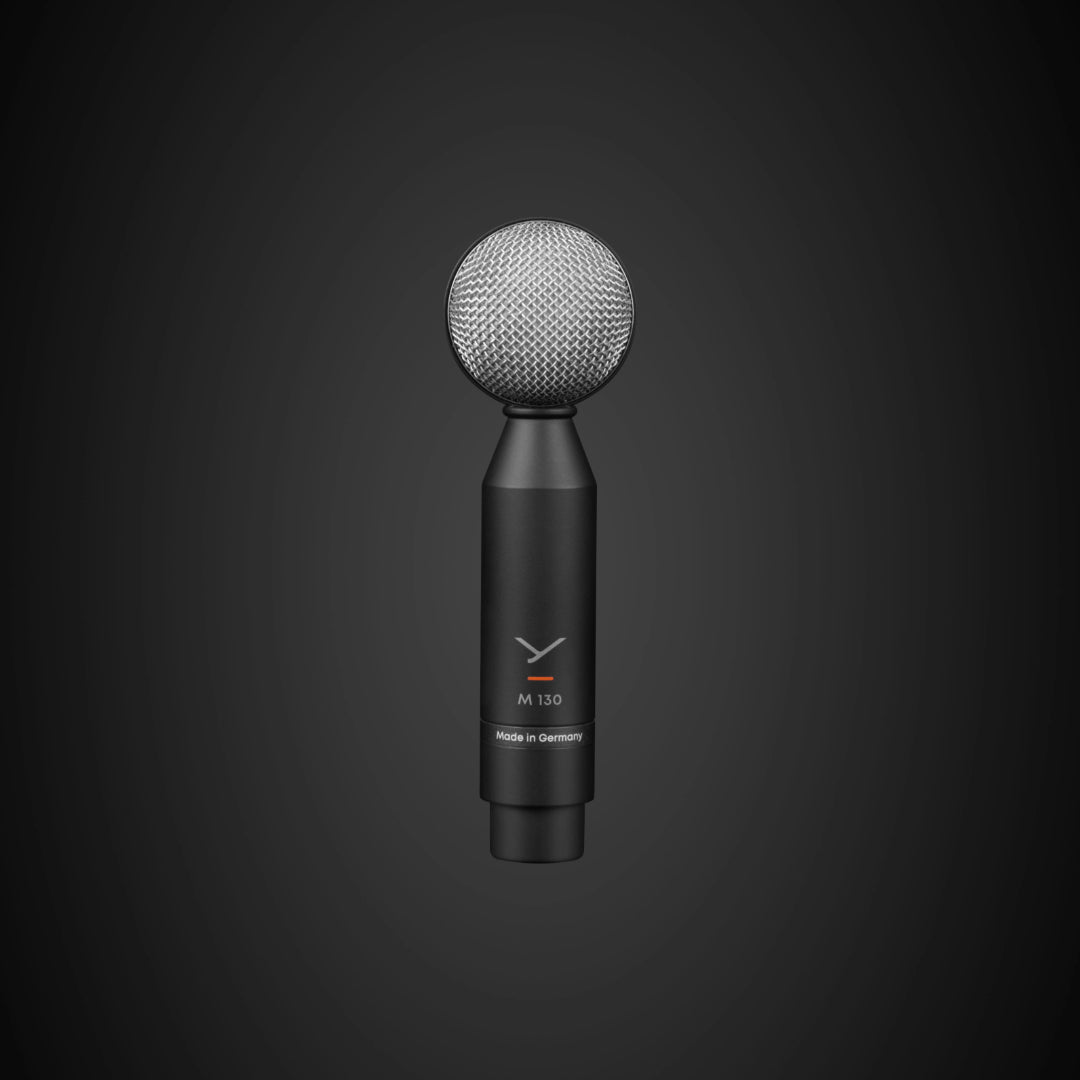M 130 Dynamic Double-Ribbon Microphone With Figure-Of-Eight Polar Pattern