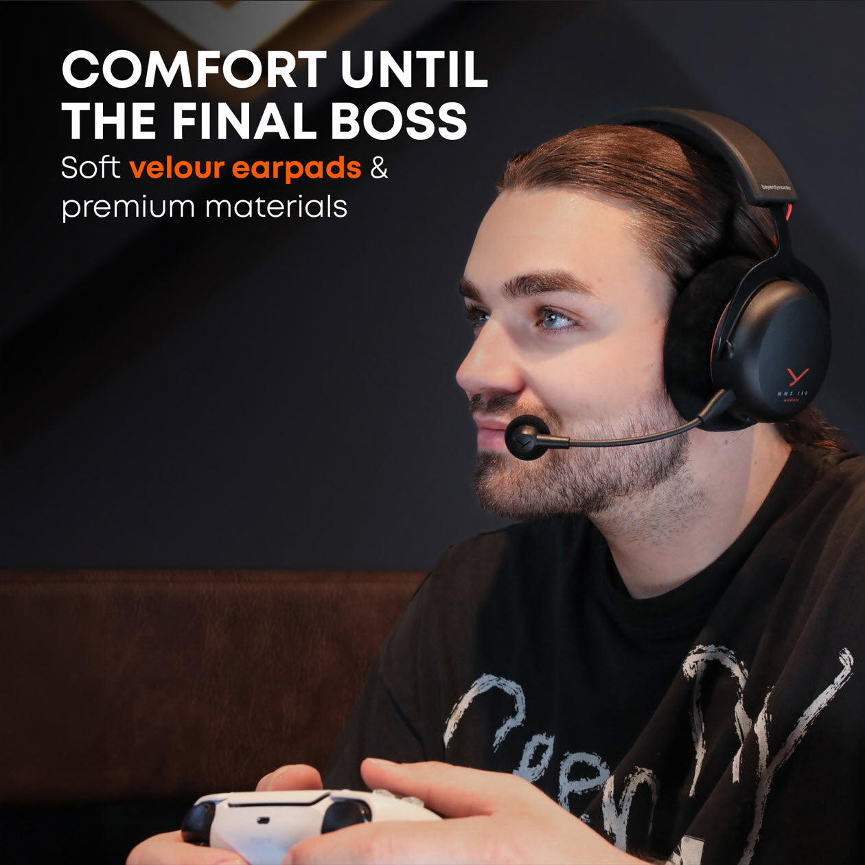 MMX 150 Wireless Multi Platform Low Latency Gaming Headset. Studio Quality Sound