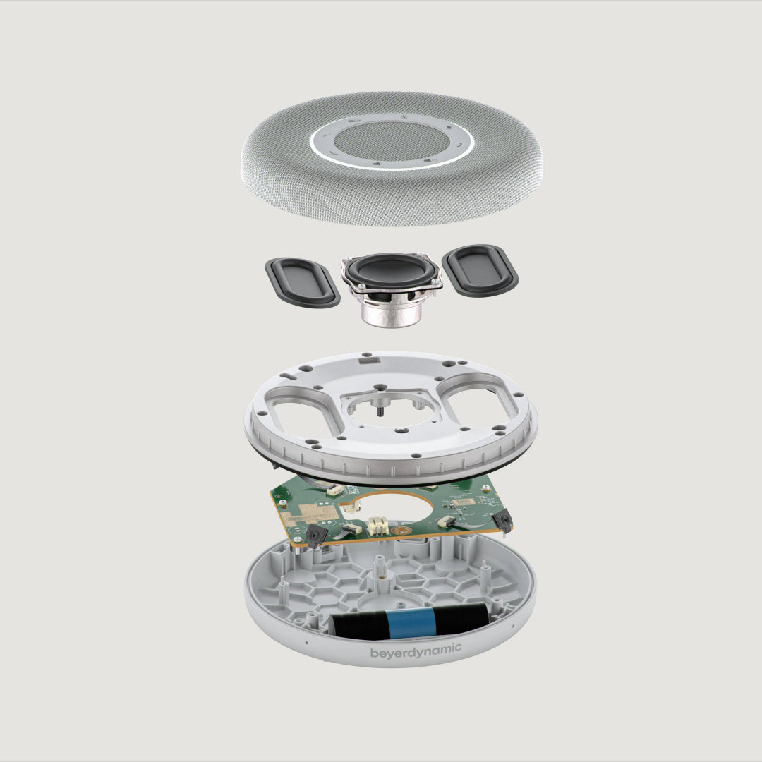 SPACE Portable Bluetooth Speakerphone (Nordic Grey)