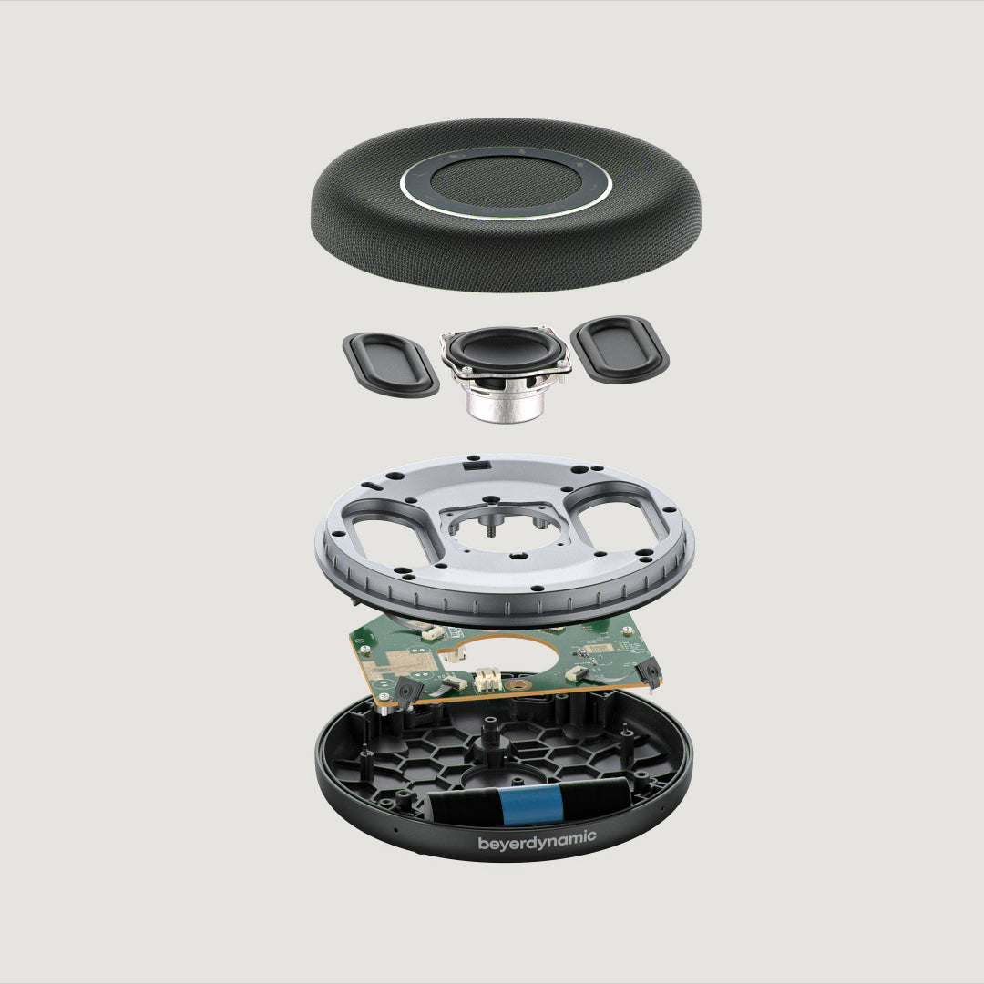 SPACE Portable Bluetooth Speakerphone (Charcoal)