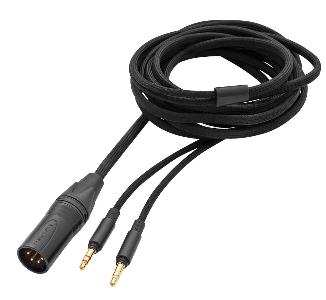 Audiophile Cable Balanced, 3.0 m (black), Textile