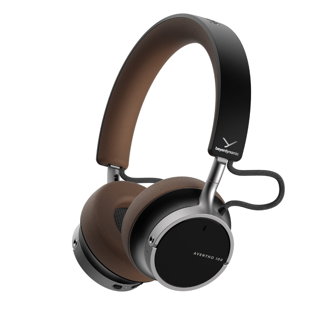 AVENTHO 100 Noise Cancellation Headphones. Brown