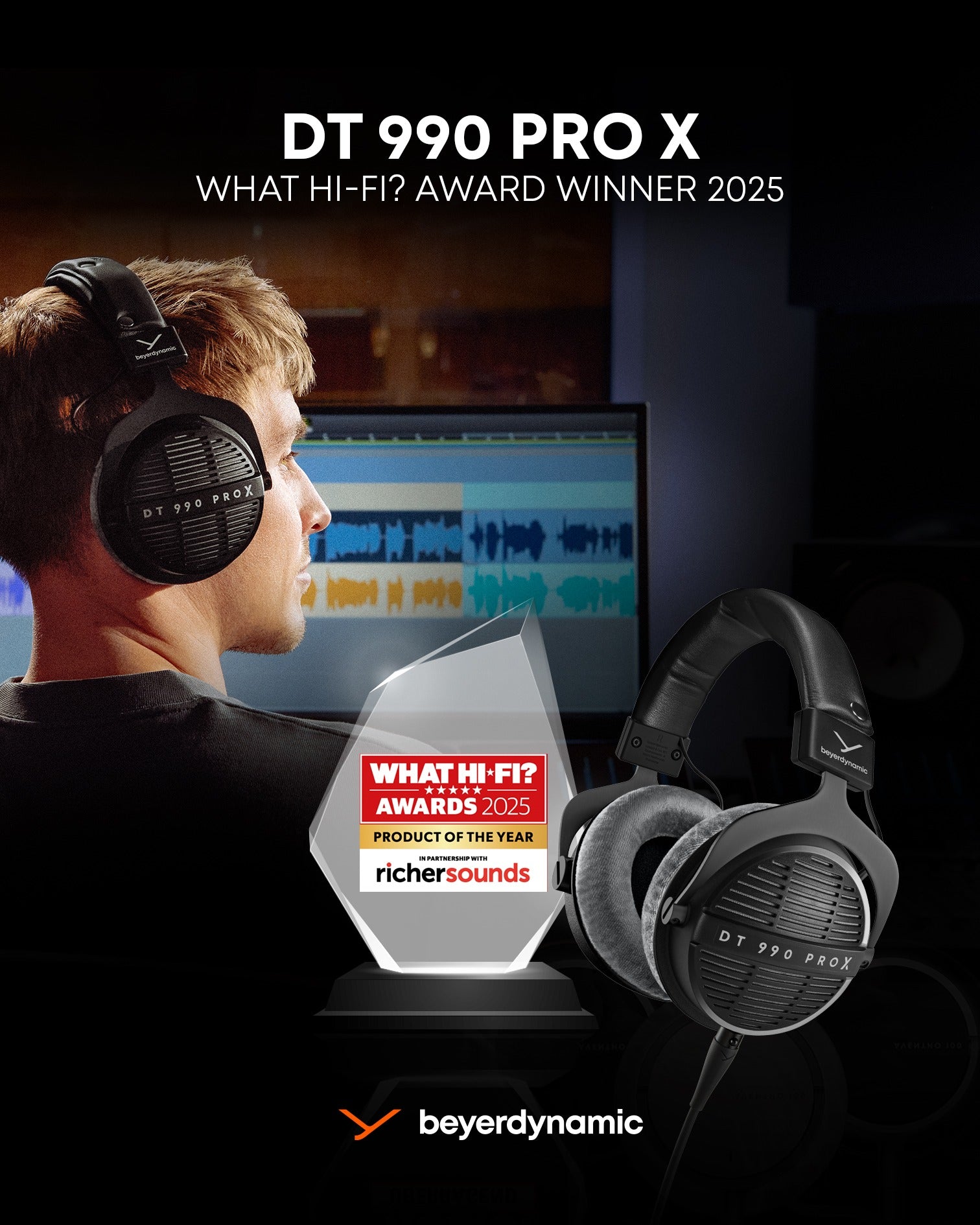DT 990 PRO X 48 Ohm Professional Monitoring Headphone