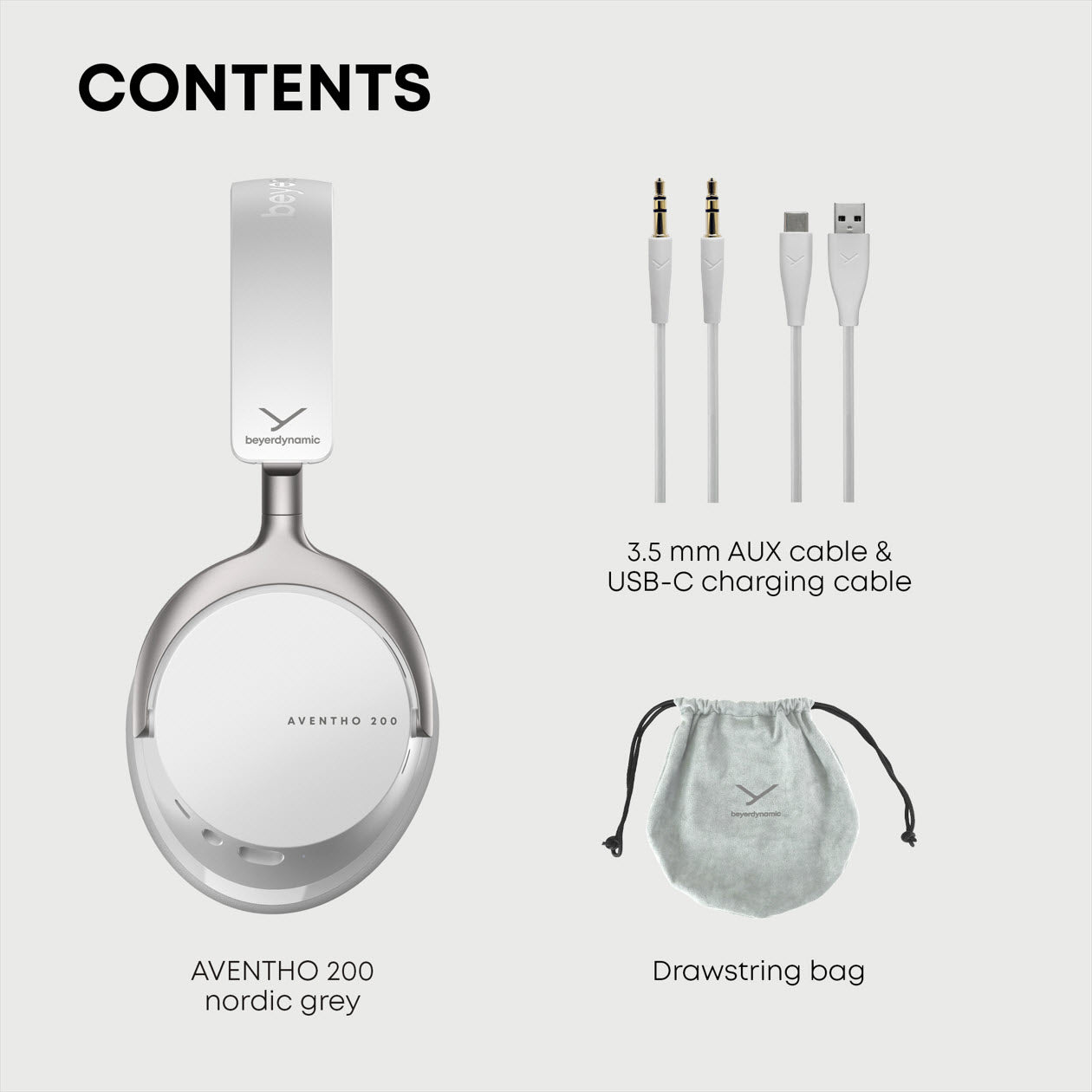 AVENTHO 200 Noise Cancellation Headphones