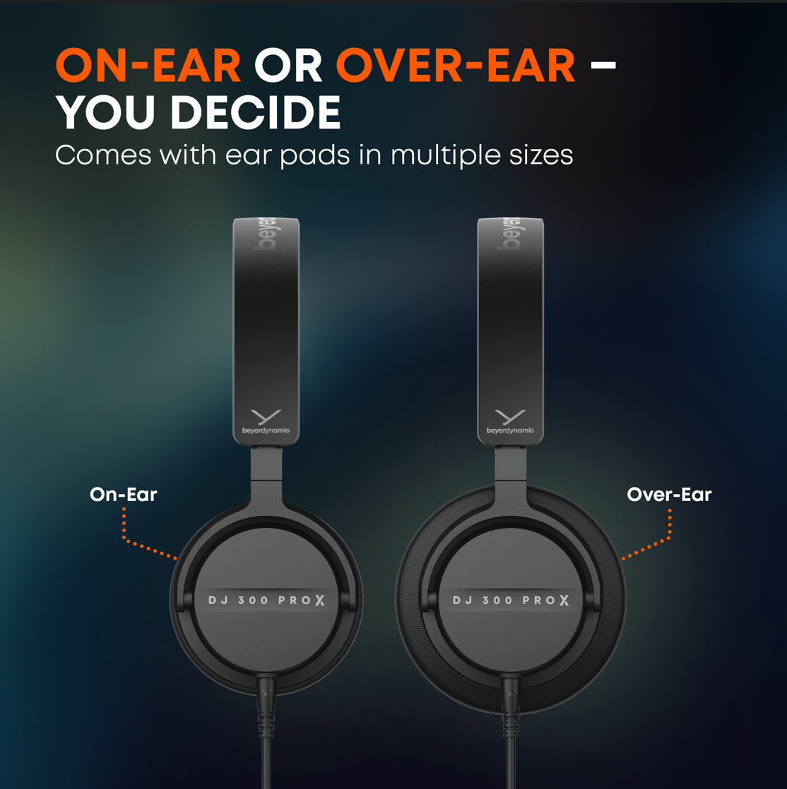 DJ 300 PRO X - Professional DJ Headphone