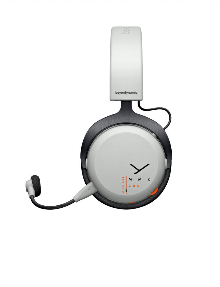 MMX 200 Wireless Multi Platform Gaming Headset. Studio Quality Sound (Grey)