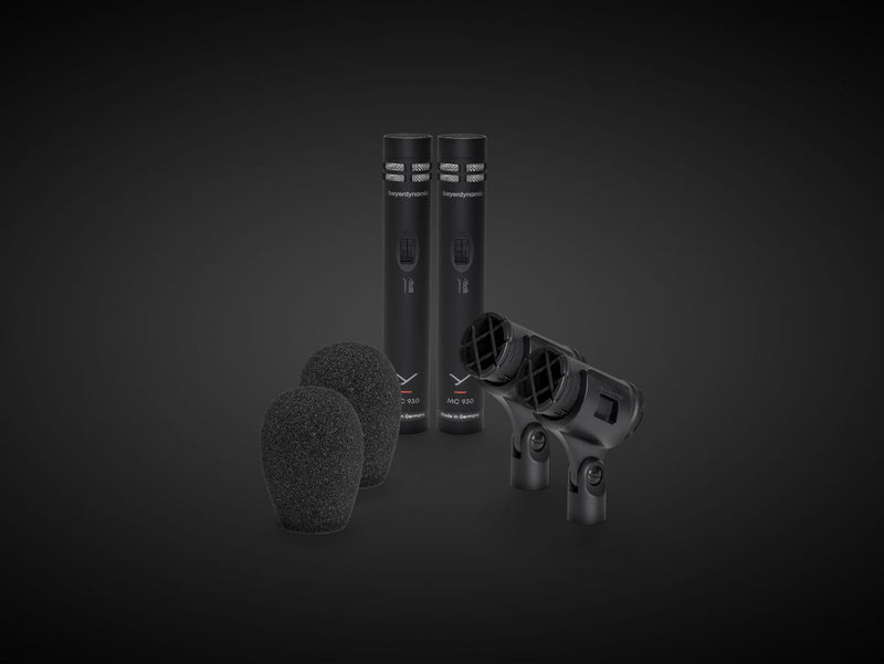 MC 930 - Stereo Set. True Condenser Microphones