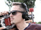 guy black headphones