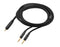 Double-sided Stereo Cable, 1.40m, 2.5mm Jack