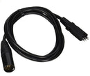 DT 109 series connecting cable with 5-pin XLR male. K 109 38 1 5 m