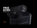 Free BYRD True Wireless In-Ear - Noise Cancellation (ANC). Black